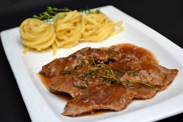 Escalopes de veau au vinaigre balsamique