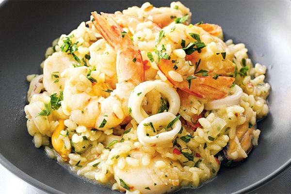 Risotto aux fruits de mer