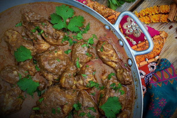 Poulet vindaloo coco