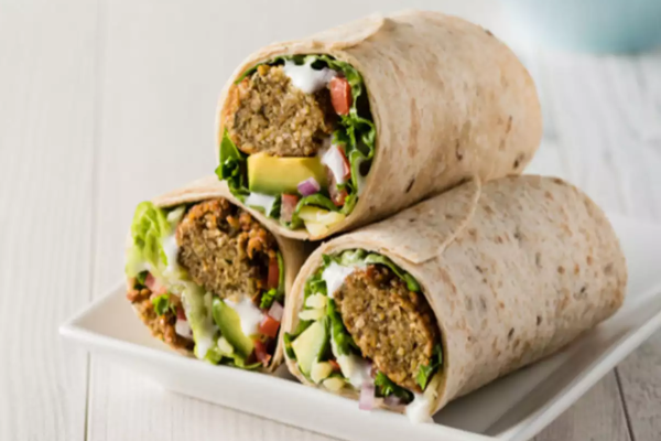 Wraps aux falafels