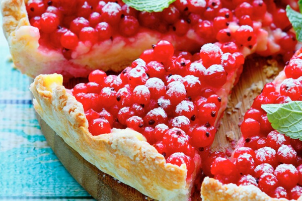 Tarte aux fruits rouges